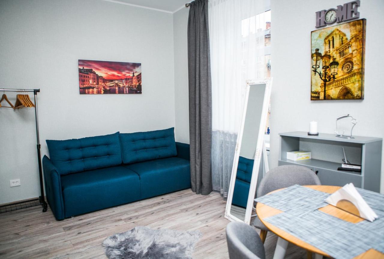 Ferienwohnung Luxury Flat In Downtown Lemberg Exterior foto